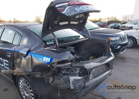 2021 Dodge Charger Police Awd z USA, uszkodzony, nr VIN 2C3CDXKG1MH540791